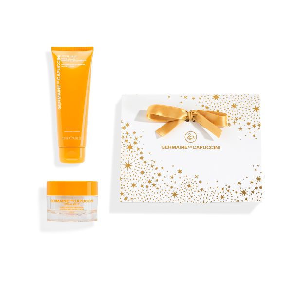 Набор Moments Royal Jelly Молочко-лосьон + Комфорт-крем Germaine de Capuccini 125 / 50 мл