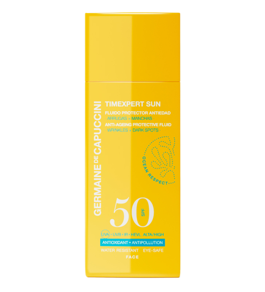 Эмульсия солнцезащитная для лица SPF 50 антивозрастная TimExpert Sun Germaine de Capuccini 50 мл