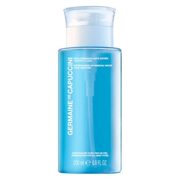 Жидкость для снятия макияжа лица и глаз Экспресс Options Express Make-up Removal Water Germaine de Capuccini  200 мл