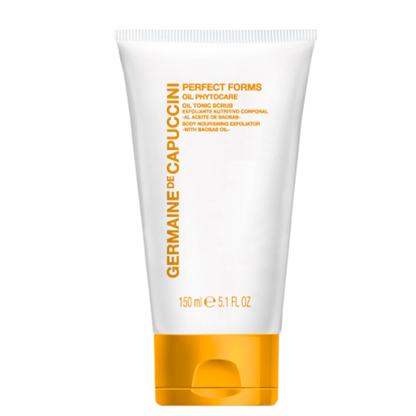 Скраб из шелухи семечек баобаба Perfect Forms Oil Phytocare Oil Tonic Scrub Germaine de Capuccini (Жермен Де Капучини) 150 мл