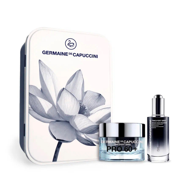 Набор Capture the Beauty TE SRNS: Крем PRO 60 + Сыворотка-бустер Germaine de Capuccini 50 / 50 мл