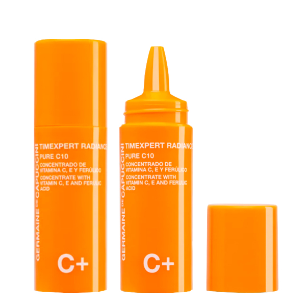 Концентрат с Витамином C Pure C10 Vitamin C Antioxidant Facial Concentrate TimExpert Radiance C+ Germaine de Capuccini (Жермен Де Капучини) 2*15 мл