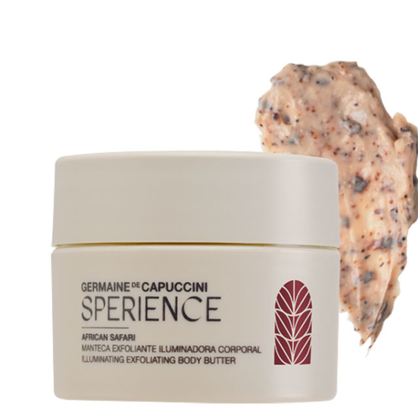 Эмульсия-баттер отшелушивающая для сияния кожи тела Sperience Illuminating Exfoliating Body Butter Germaine de Capuccini 100 мл