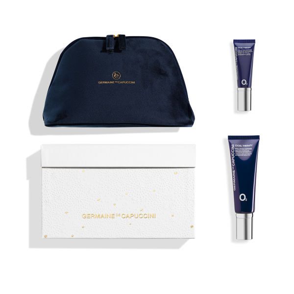 Набор GH Excel Therapy Крем вокруг глаз + Эмульсия кислородонасыщающая для лица Germaine de Capuccini 15 / 50 мл