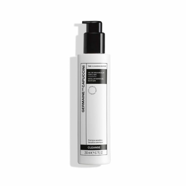 Гель мицеллярный для демакияжа и очищения лица и глаз The Cleansing Expert Micellar Water Gel Germaine de Capuccini 200 мл