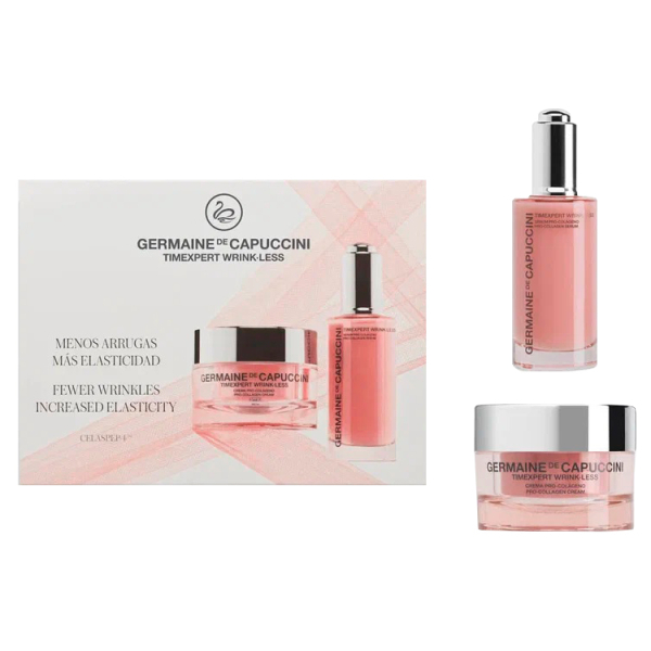 Набор TE Wrink Less: Эмульсия + Крем дневной / ночной Germaine de Capuccini 50 / 50 мл