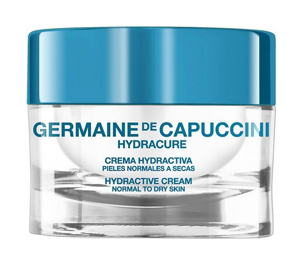 Крем с гиалуроновой кислотой для нормальной и сухой кожи HydraCure Hydractive Cream Normal to Dry Skin Germaine de Capuccini (Жермен Де Капучини) 50 мл