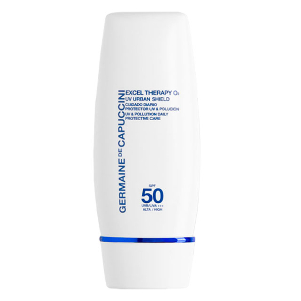 Солнцезащитная эмульсия с SPF 50 Excel Therapy O2 UV Urban Shield Germaine de Capuccini (Жермен Де Капучини) 30 мл