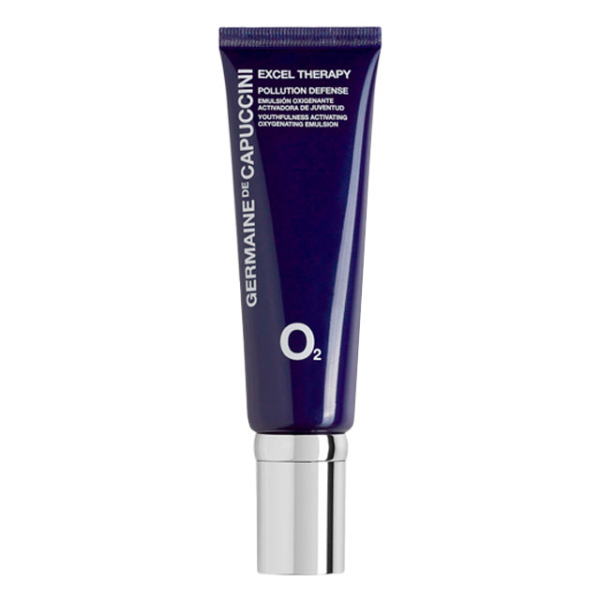 Эмульсия для лица кислородонасыщающая Excel Therapy O2 Pollution Defense Oxygenating Emulsion Germaine de Capuccini 50 мл