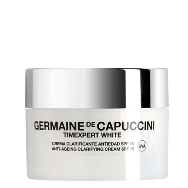 Крем против пигментных пятен (с детокс эффектом) SPF 15 TimExpert White Anti-aging Clarifying Cream Germaine de Capuccini (Жермен Де Капучини) 50 мл