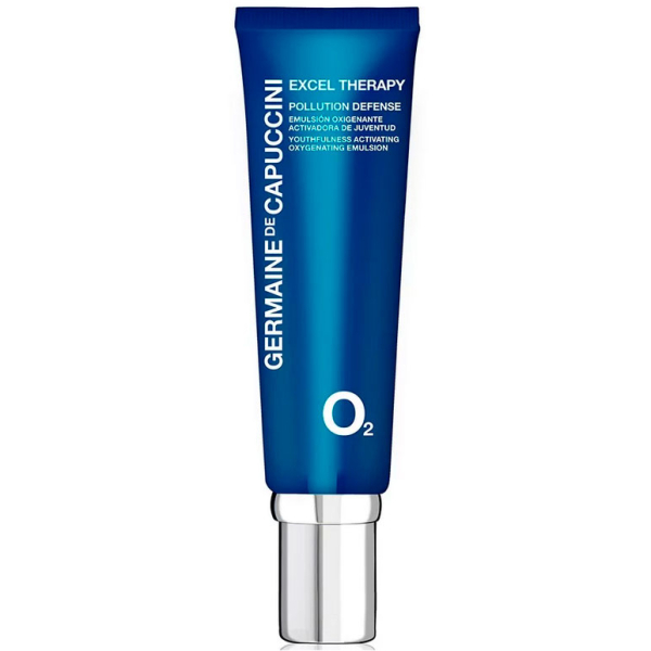 Эмульсия для лица кислородонасыщающая Excel Therapy O2 Pollution Defense Oxygenating Emulsion Germaine de Capuccini 50 мл