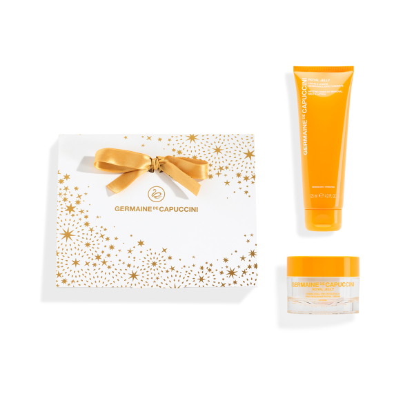 Набор Moments Royal Jelly Молочко-лосьон + Экстрим-крем Germaine de Capuccini 125 / 50 мл