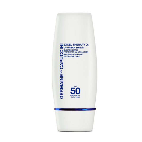 Солнцезащитная эмульсия с SPF 50 Excel Therapy O2 UV Urban Shield Germaine de Capuccini ( Жермен Де Капучини ) 30 мл