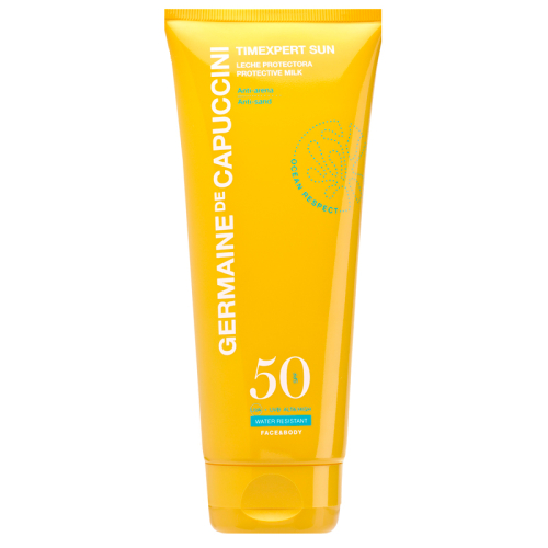 Молочко солнцезащитное для лица и тела SPF 50 Anti-Ageing Protective Milk TimExpert Sun Germaine de Capuccini 200 мл