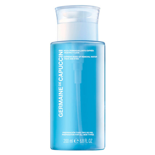 Жидкость для снятия макияжа лица и глаз Экспресс Options Express Make-up Removal Water Germaine de Capuccini  200 мл