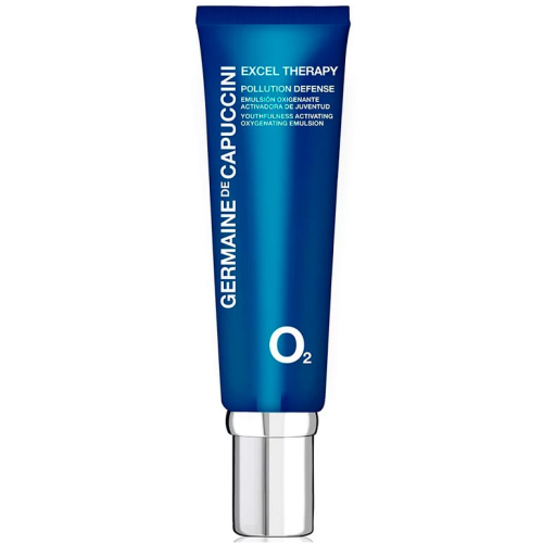 Эмульсия для лица кислородонасыщающая Excel Therapy O2 Pollution Defense Oxygenating Emulsion Germaine de Capuccini 50 мл