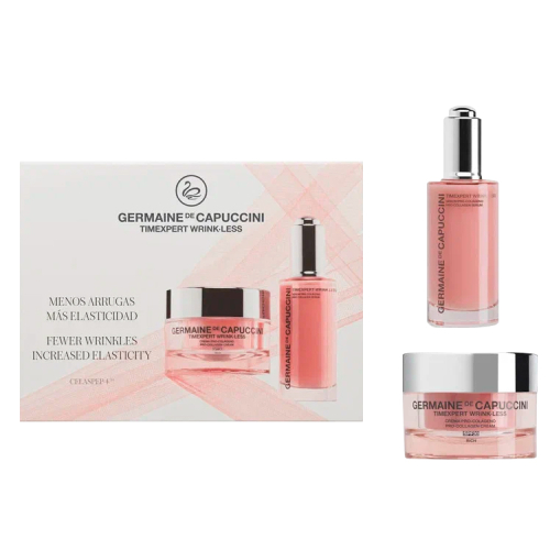 Набор TE Wrink Less: Эмульсия + Крем SPF 30 Rich насыщенный Germaine de Capuccini 50 / 50 мл