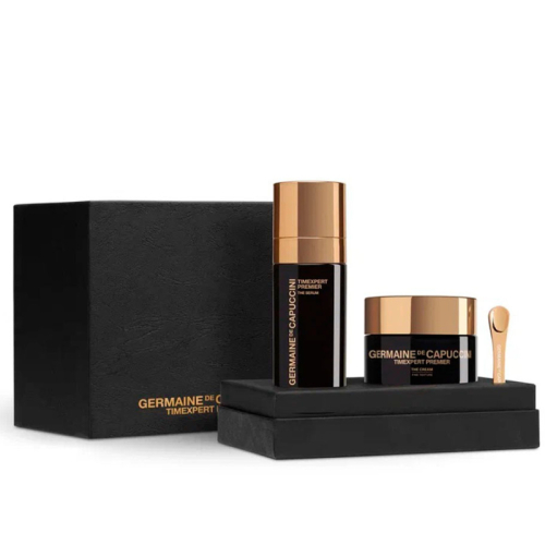 Набор-подиум TE Premier: Эмульсия-сыворотка + Крем The Cream Fine Texture Germaine de Capuccini 30 / 50 мл