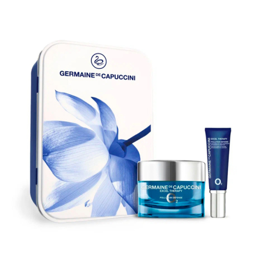 Набор Capture the Beauty ET O2 Крем вокруг глаз + Крем кислородонасыщающий для лица Germaine de Capuccini 15 / 50 мл