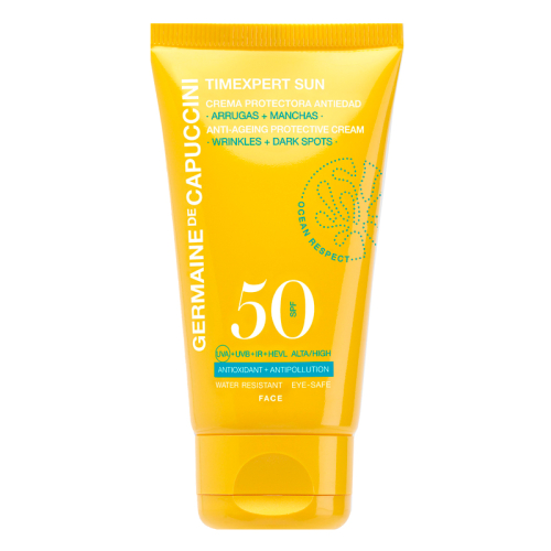 Крем солнцезащитный антивозрастной для лица SPF 50 Sun Anti-Ageing Protective Cream TimExpert Sun Germaine de Capuccini (Жермен Де Капучини) 50 мл